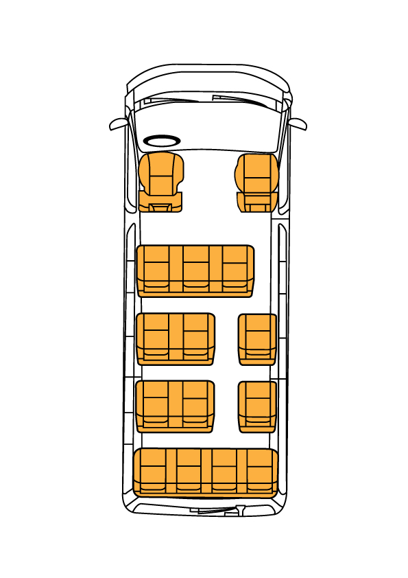 46++ Toyota hiace seating layout